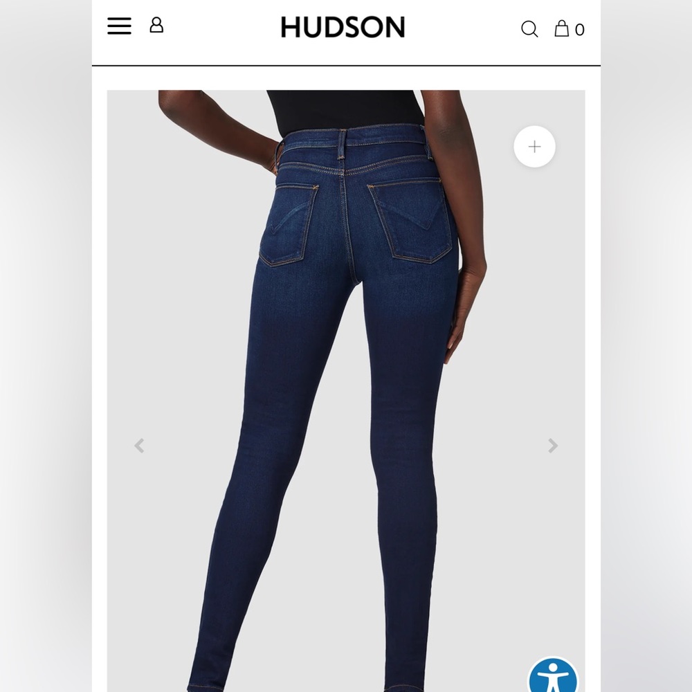 Hudson high rise skinny